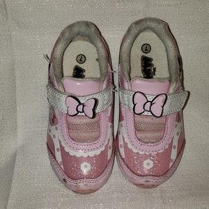 Minnie mouse toddler shoes sz 7